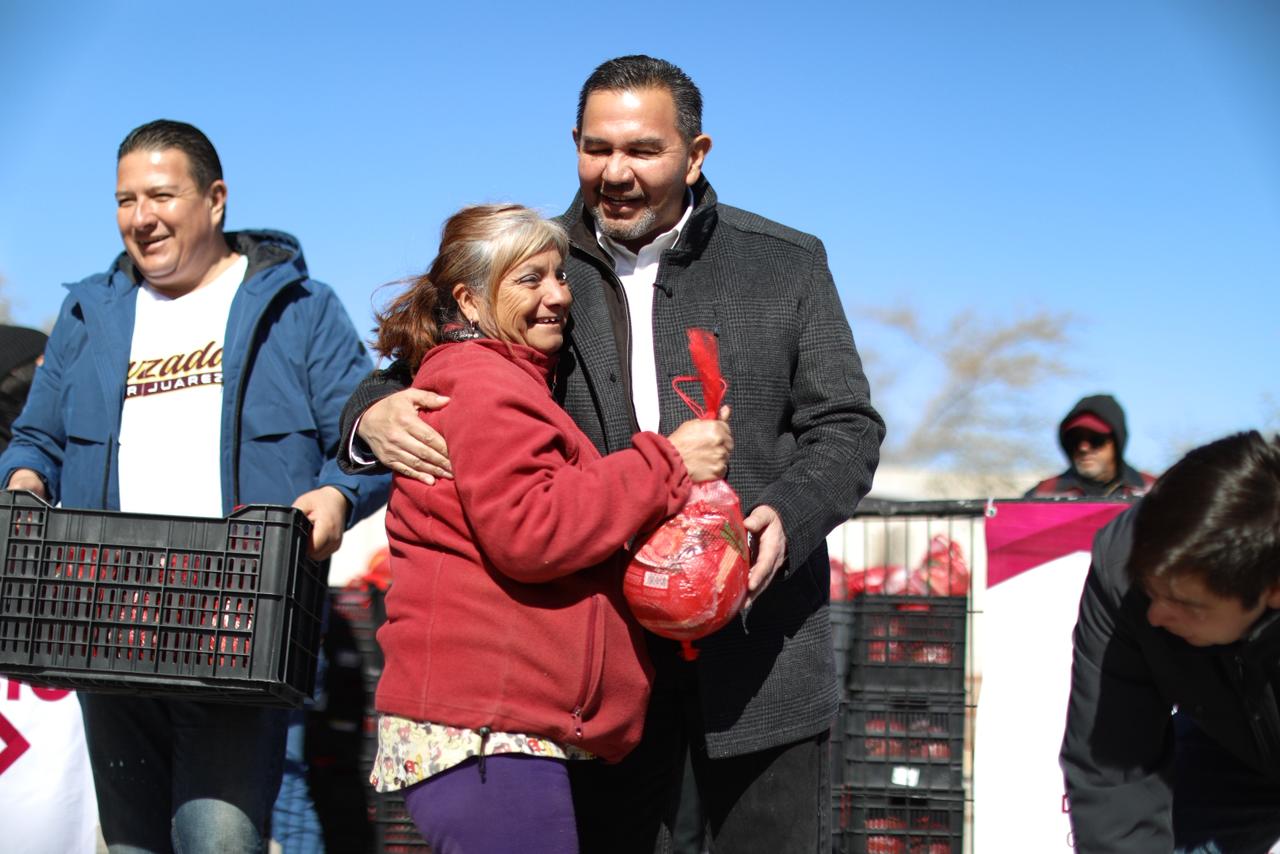 Apoyo alimentario llega a la colonia Felipe Ángeles con jornada comunitaria